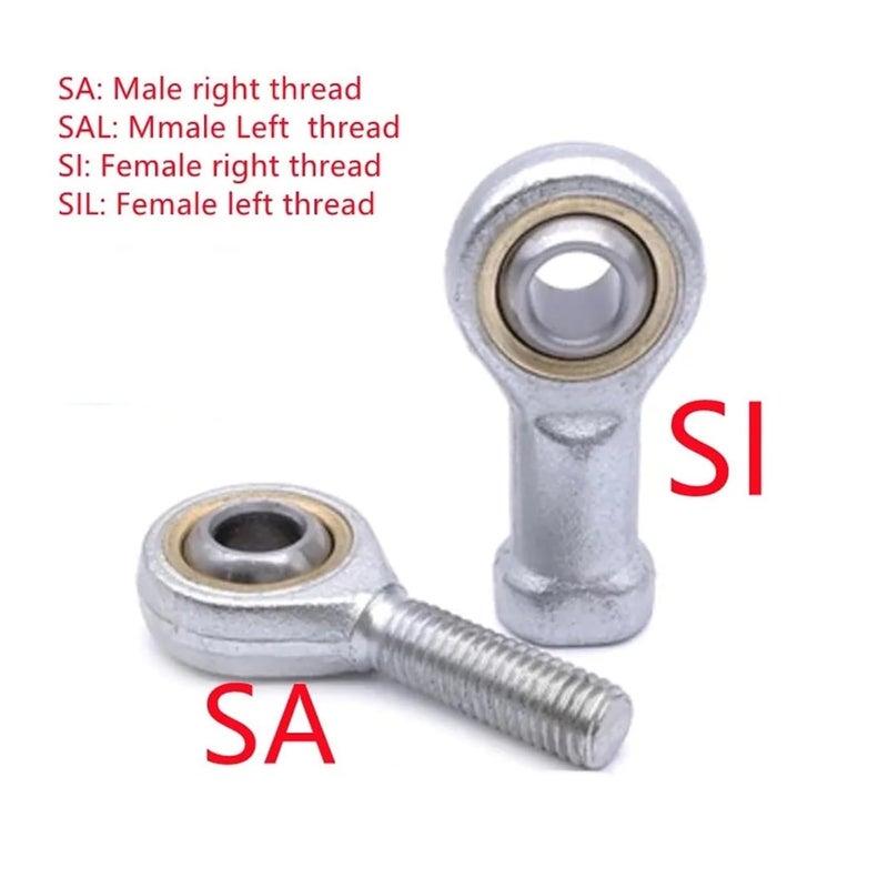 SI أنثى اليد اليمنى خيوط قضيب نهاية مشترك تحمل 1PC M14X2 0 الحجم - Image 5