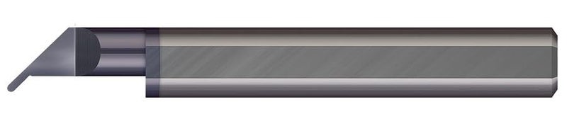 UP-31062-16X Grooving Tool - Undercut, 1/16" Width, .083" Proj, .136" Angled Proj, .325" Min Bore Dia, 1" Max Bore Depth, .1467" Offset, 5/16" Shank Dia, 2-1/2" OAL, AlTiN