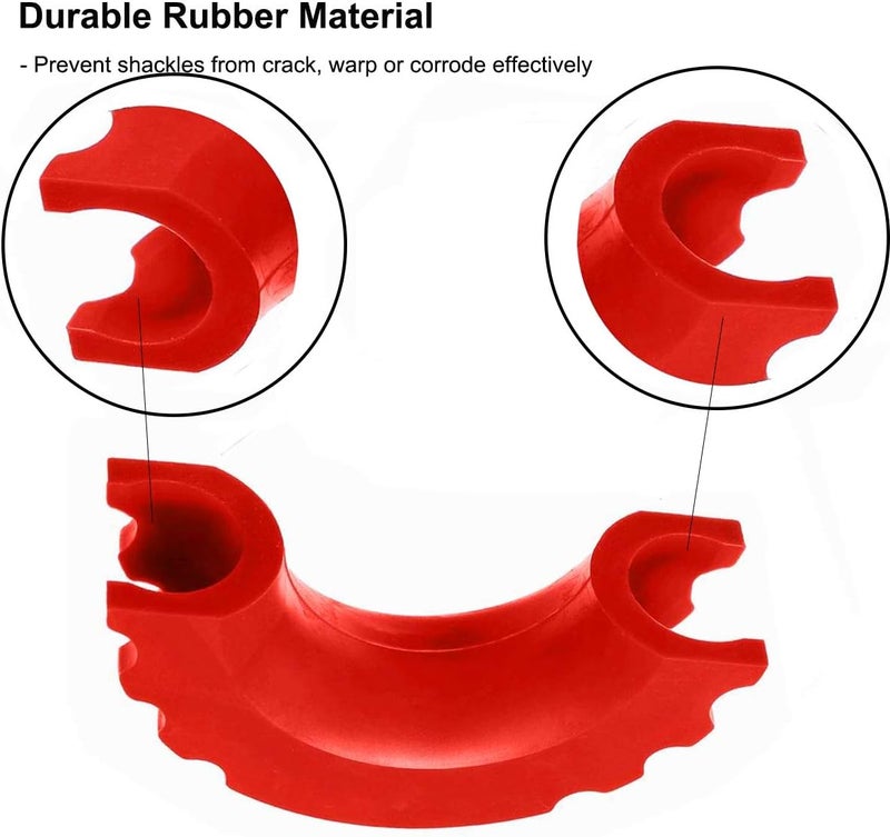 MuHize Red Shackle Isolator Kit - Image 5