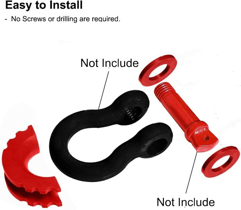 MuHize Red Shackle Isolator Kit - Image 3