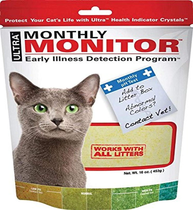 Ultra Cat Health Monthly Monitor Crystal, 16oz - Image 1