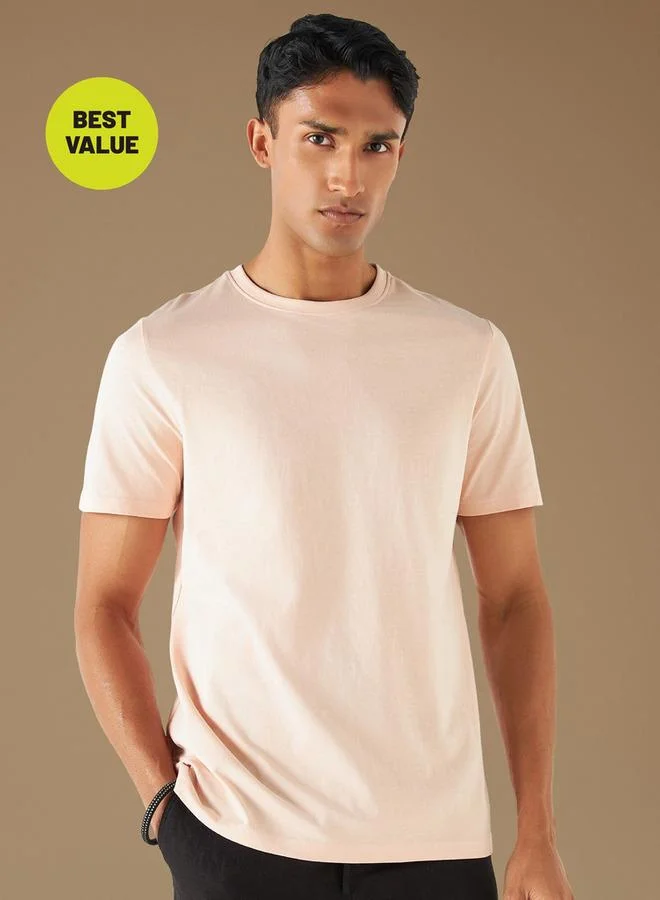 Splash FAV Crew Neck T-shirt with Short Sleeves