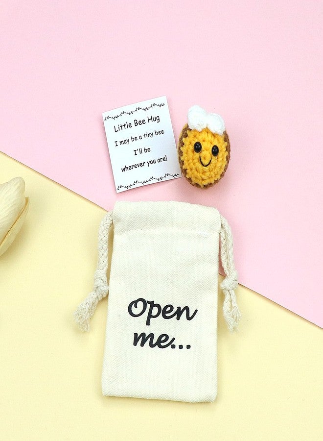LUOKIFUR Pocket hug Bee Gift Inspirational Gifts for Family Friends Loved And Colleagues (Bee) - Image 4