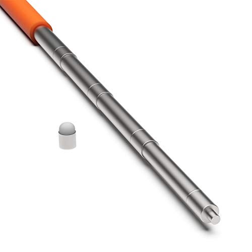 HOYUJI Telescopic Teacher Pointer, Teaching Pointer, Expandable whiteboard Pointer, with capacitive Screen Handwriting Function, Teacher Coach Presenter Pointer, Extended to 39 inches (Black) - Image 3