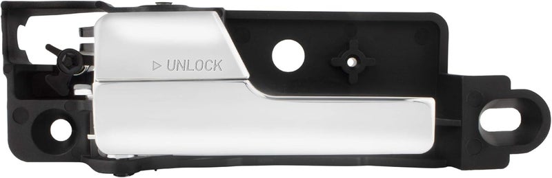 BOXI Interior Rear Left Chrome Door Handle for Ford Fusion, Lincoln MKZ, Zephyr, and Mercury Milan - Image 1