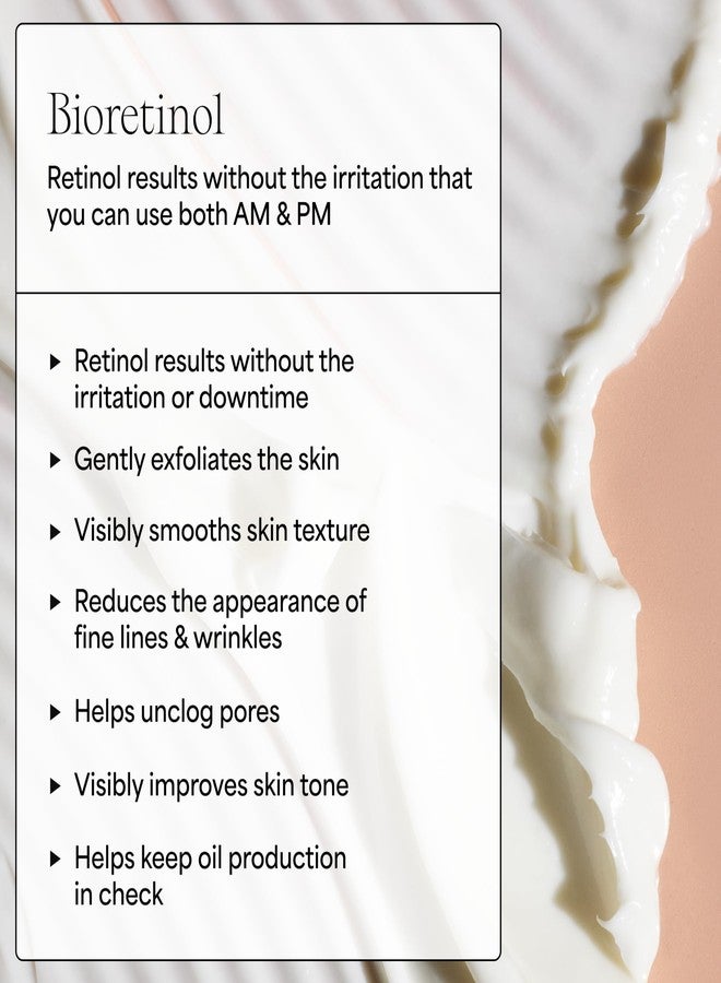 WILDLING Moonbounce 2% Bioretinol Plumping Moisturizer I Rock Samphire, Irish Sea Moss, Marshmallow Root, Moonstone I Hydrates, Boosts Elasticity, Firms I 99.5% Natural, Vegan, Cruelty Free (1.7fl oz) - Image 2