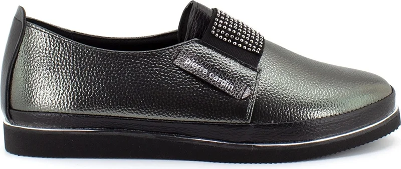 pierre cardin PC-51678C Women's Casual Shoes Platinum