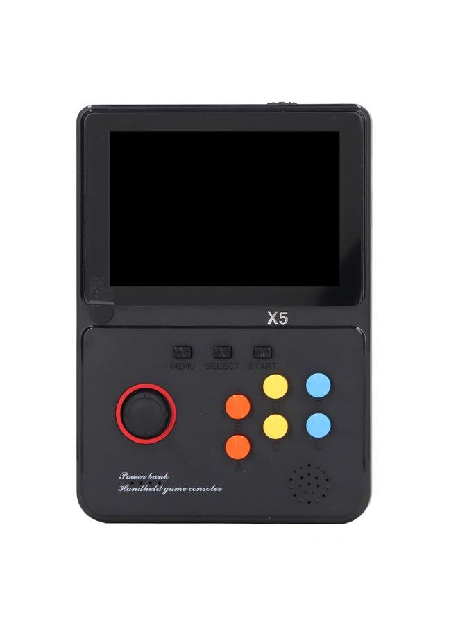 Thoraya - Handheld Game Console 4 Inch HD Display 8000mAh Power Bank 32GB Retro Video Game Console for Over 6 Years Old Kids Black - Image 1
