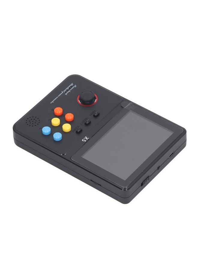 Thoraya - Handheld Game Console 4 Inch HD Display 8000mAh Power Bank 32GB Retro Video Game Console for Over 6 Years Old Kids Black - Image 1