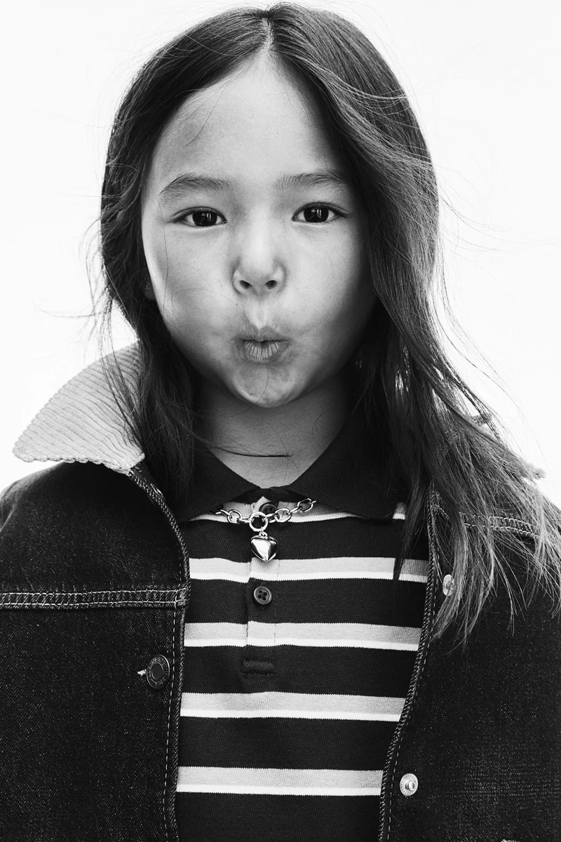 H&M Cotton Jersey Rugby Shirt