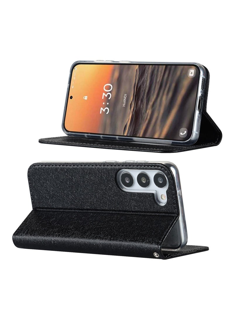Suteni Flip Cover Card Slots Leather Phone Case for Samsung - Image 4