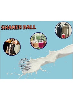 Realfrog 10 PCS Food Grade Stainless Steel Shaker Balls, Spring Shaker Balls, Wire Whisk Ball Replacement, Milkshake Egg White Mixing Balls for Shaker Bottle Mixer for Home, Office, Cafe, Restaurant  - Image 4
