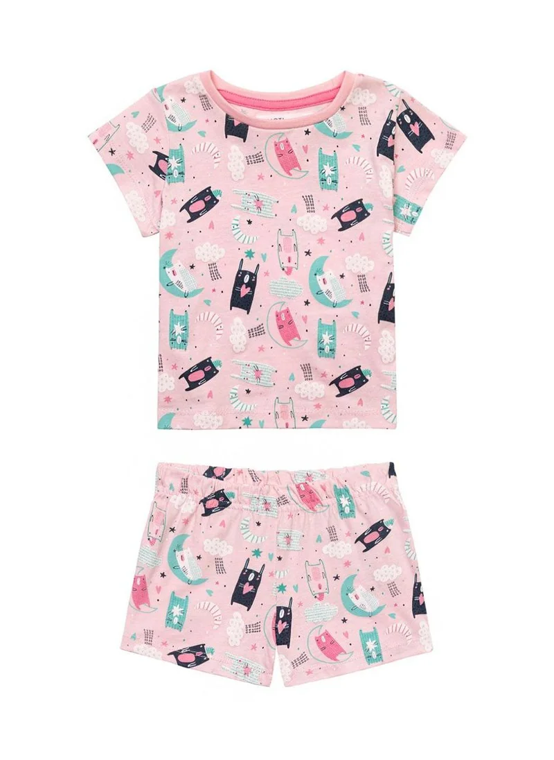MINOTI Kids Girls Summer Pyjama Set