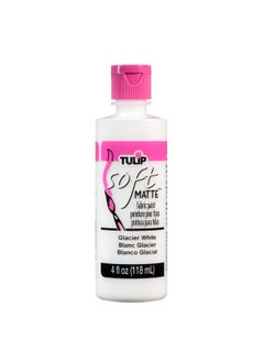Tulip Soft Paint 20403 Sfp 4Oz Matte Glacier White 4 Fl Oz (Pack Of 1)  - Image 2