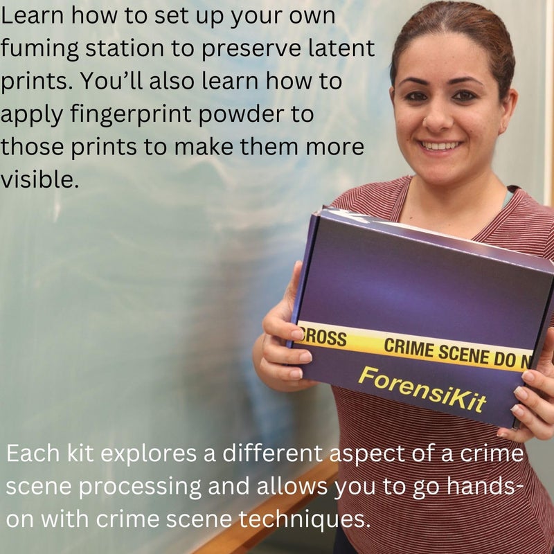 Crime Scene تقنية بصمات الأصابع - ForensiKit - استكشاف تقنيات المعالجة - Image 2