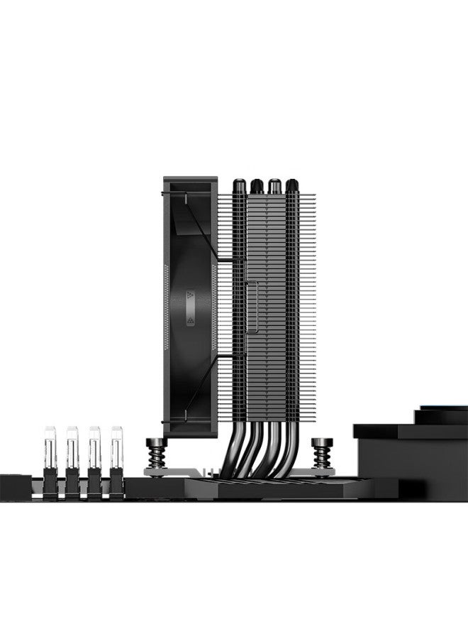 Pccooler Rt400 Argb Black Cpu Air Cooler - Image 2