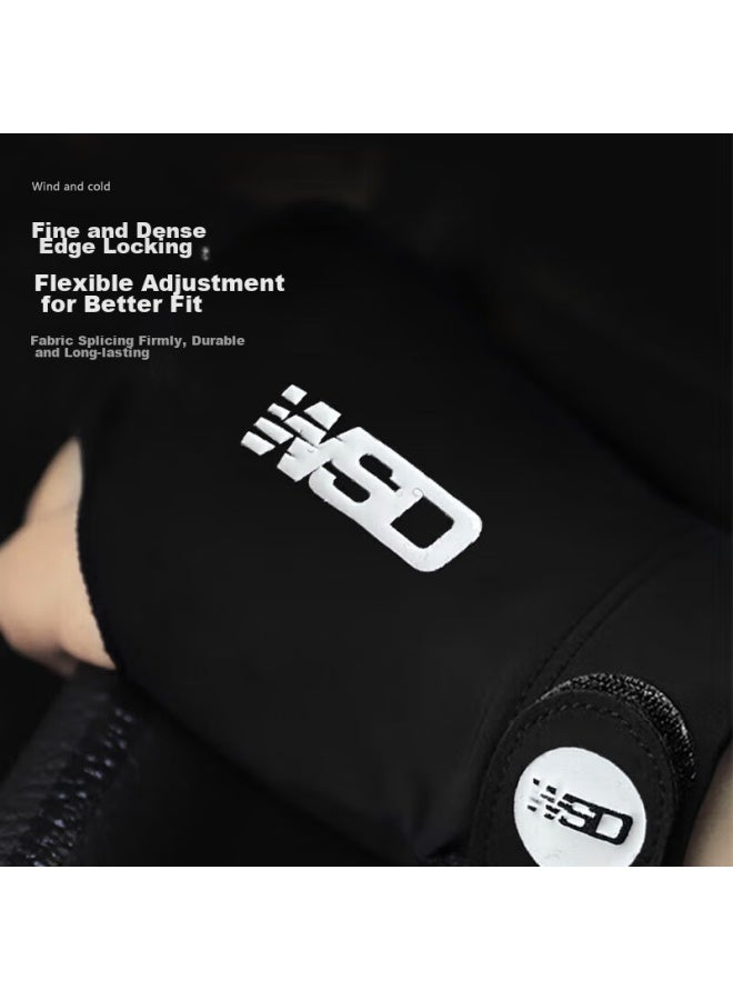 WEISHIDUN Professional Pool Gloves, Three-Finger Breathable Non-Slip Specialized Billiard Cue Accessories, Left Hand - Image 3