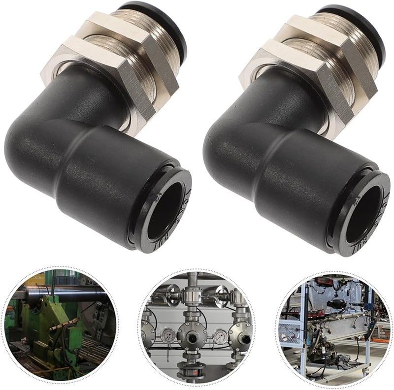 قطعتان من وصلات خرطوم الهواء السريعة من النحاس مع دوران للأدوات الهوائية - Image 5