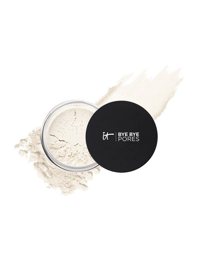 IT COSMETICS Bye Bye Pores - Poreless Finish Loose Setting Powder Makeup - Translucent Blurring Powder For All Skin Tones - Face Powder With Peptides, Silk, Collagen & Antioxidants - 0.23 Oz - Image 1