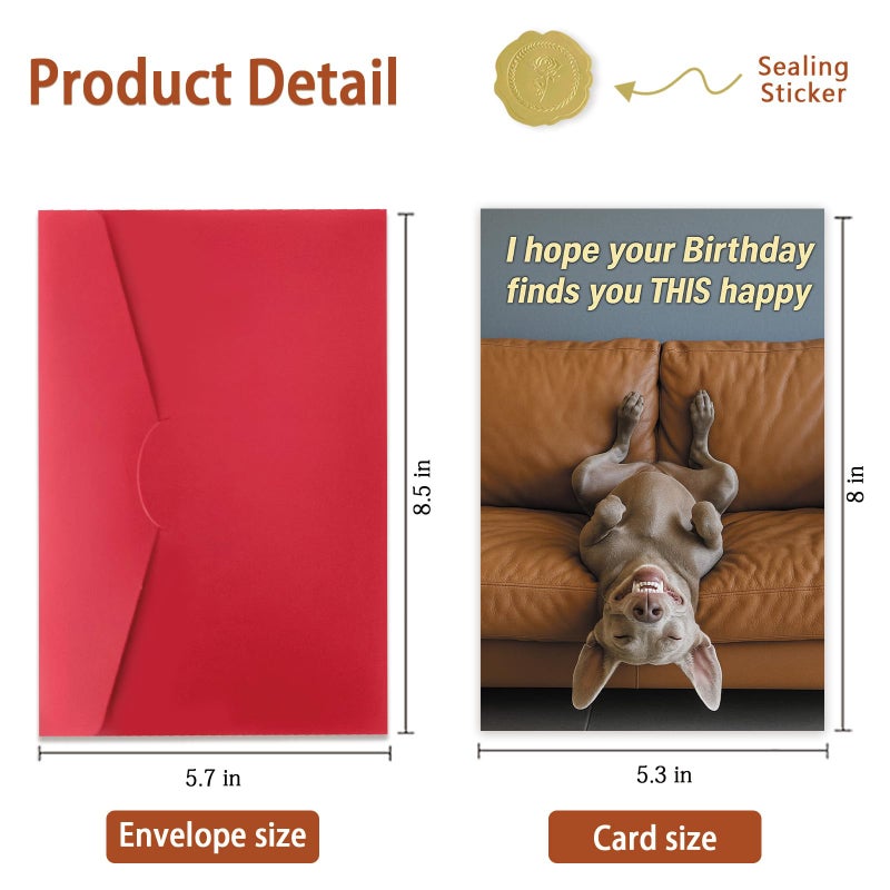 ICOOLYI Funny Birthday Card and Gift for Men or Women â€“ Hilarious and Lighthearted Decorative Design â€“ Perfect for Friends, Family, Coworkers, Him or Her - Image 3