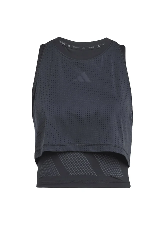 adidas Cool Int. Tank Black Training Tops For Women XS