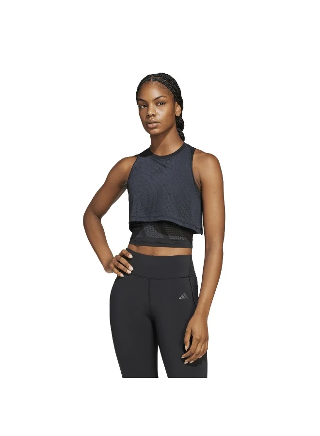 adidas Cool Int. Tank Black Training Tops For Women XS
