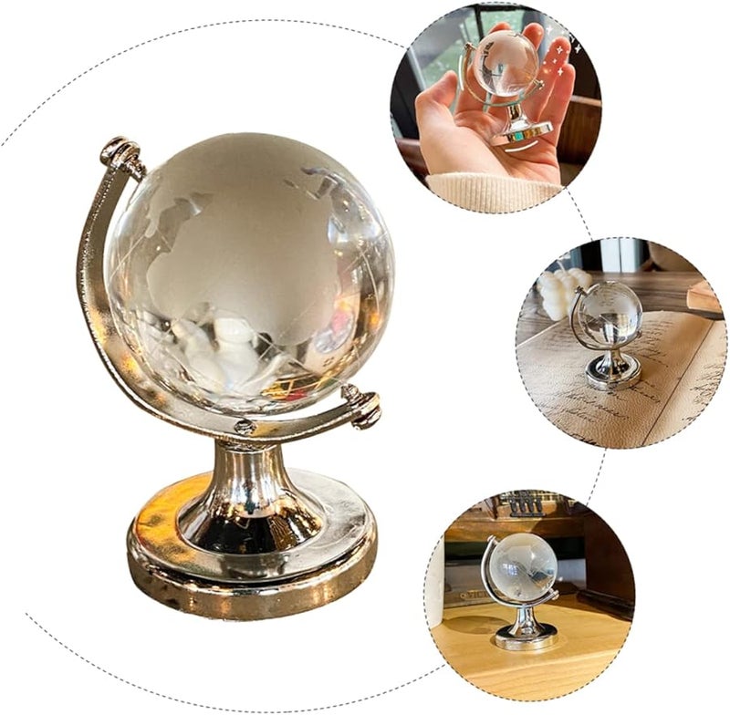 توتوريتي ميني كريستال جلوب زينة مكتبية ديكور عالمي إبداعي للمنزل والمكتب - Image 5