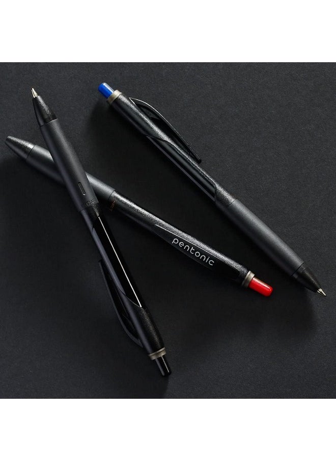 Pentonic Pentonic B-RT 0.7mm Retractable Ball Pen Blister Pack | Black Ink | Set of 10  - Image 4