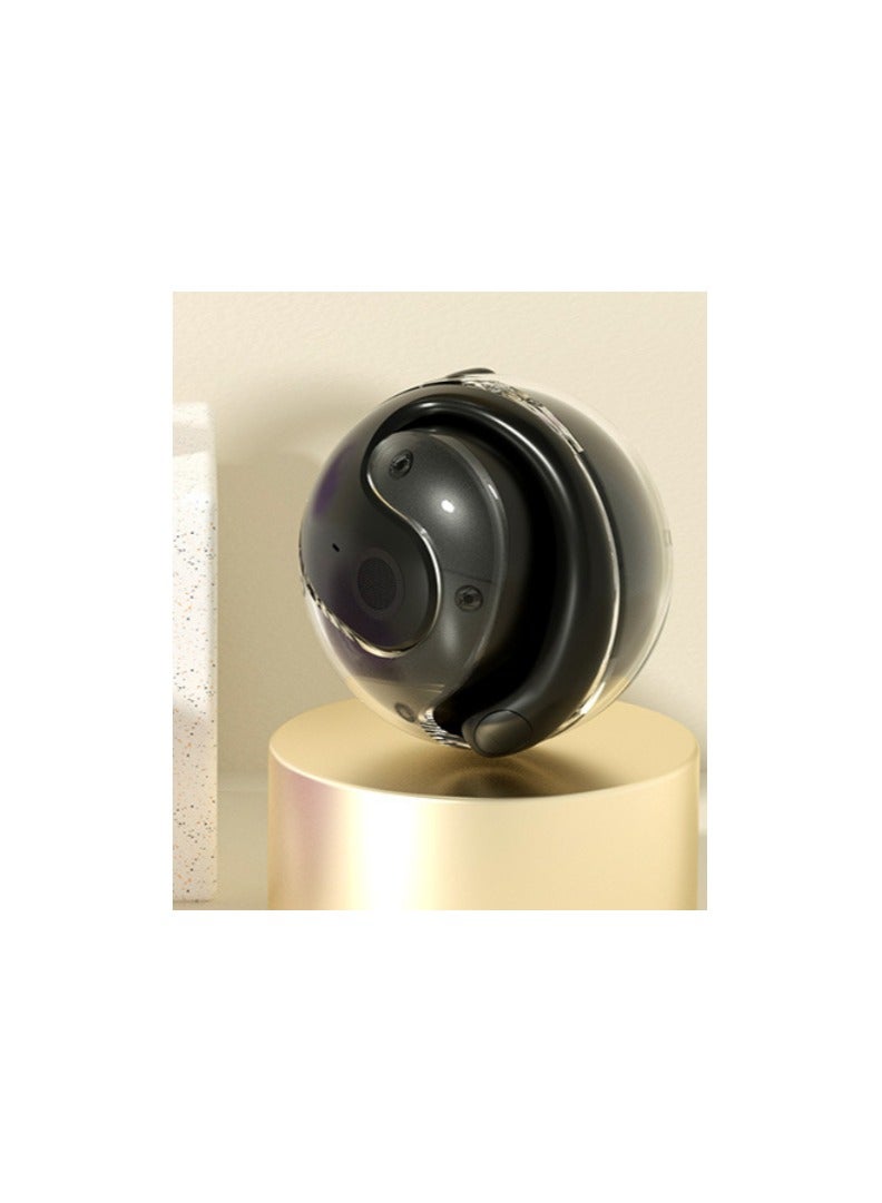 Small Coconut Ball Bluetooth Headphones Translation Wireless Ear-hook Ultra-long Battery Life Noise Reduction Language Translation Earplugs - Image 4