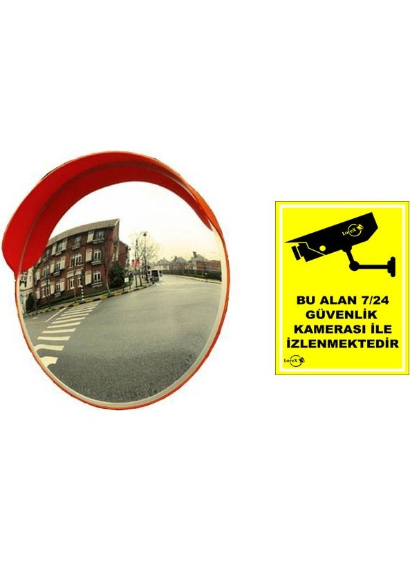 LR-A25 Acrylic 60 cm Traffic Safety Mirror + This Area is Monitored 24/7 Sign - pzsku/Z751F0BE08F01C2FC204DZ/45/_/1737058728/038c45d2-ce0a-4a1c-8524-99a59038c4f4