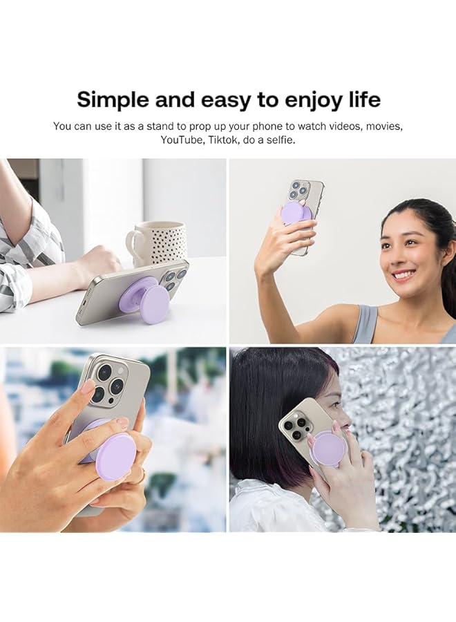 Green Tiger Magnetic Phone Grip For Magsafe Phones- Phone Stand- Magnetic Finger Phone Grip- Phone Ring Grip- Magsafe Phone Grip Stand- Ring- Pop Grip- For Tablets- For Kindle- Universal- S - Image 3