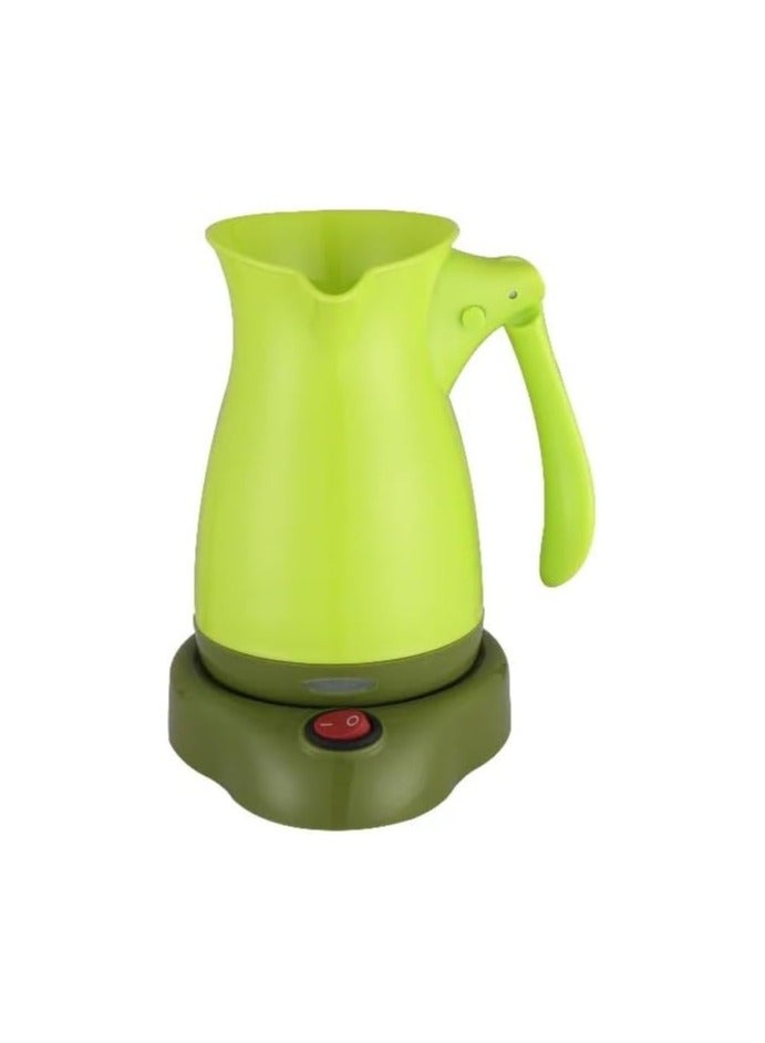 MARADO 500 ML Stainless Steel Coffee Machine Greek Turkish Coffee Maker Portable Waterproof Electric Hot Water Kettle Milk Boiling Heating Pot Portable Tea Maker with Quick Boiling Technology for Home Travel  - Image 1