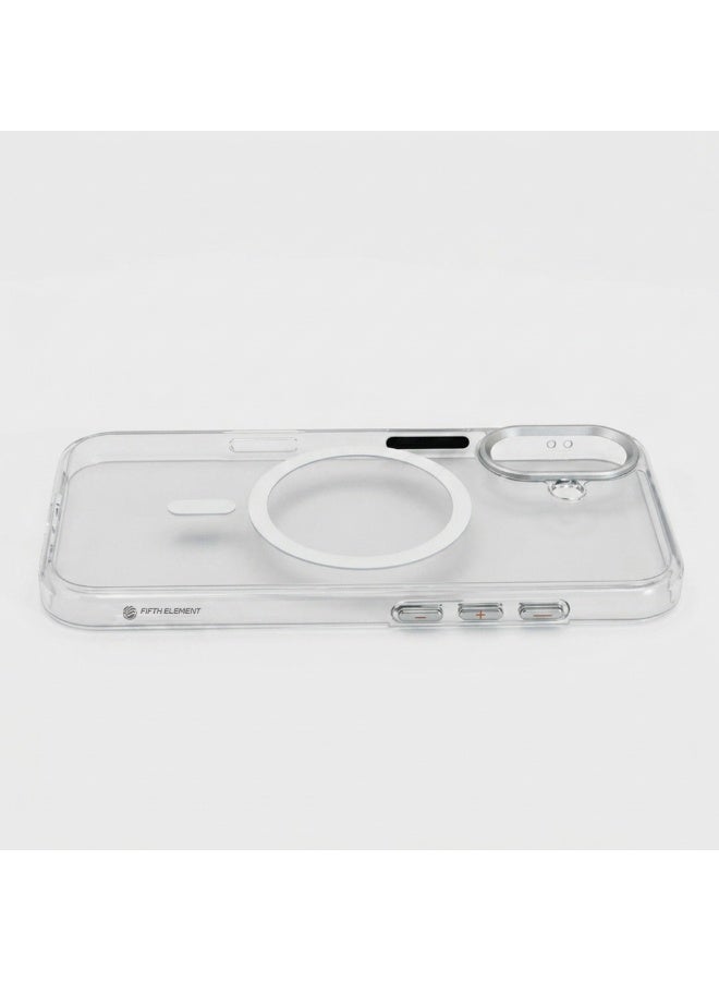 FIFTH ELEMENT CRYSTA Anti-Yellowing MagSafe Clear Case for iPhone 17, Shock-Absorbing Corners & Raised Camera Bezel – Transparent - Image 4
