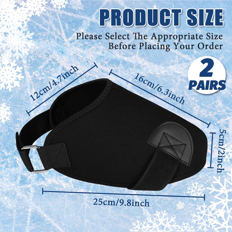 GJQ 2 Pairs - Ski Boot Covers, Ski Boot Covers for Warmth, Ski Boot Warmer, Ski Boot Cover for Keep Your Feet Dry and Warm, Winter Sport Accessory, Ski Present, Skiing Accessories for Skiers - Image 2