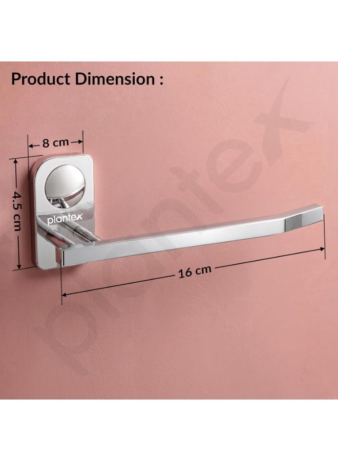 Plantex Stainless Steel Napkin Hanger for Washbasin/Napkin Holder for Bathroom/Towel Ring/Bathroom Accessories - Dream (Chrome Finish) Pack of 1 - Image 3