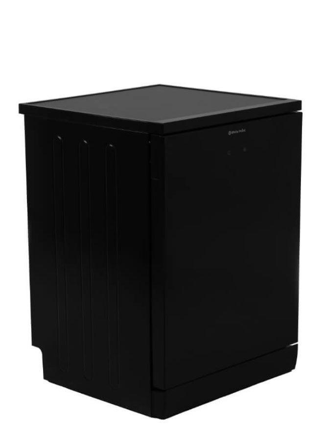 White Point Dishwasher 15 Settings 9 Programs with Digital Screen, Half Load, Hygiene Wash , Steam Wash and Inverter Motor in Glass Black Color - turky - WPD159HTSFDVGB - Image 2