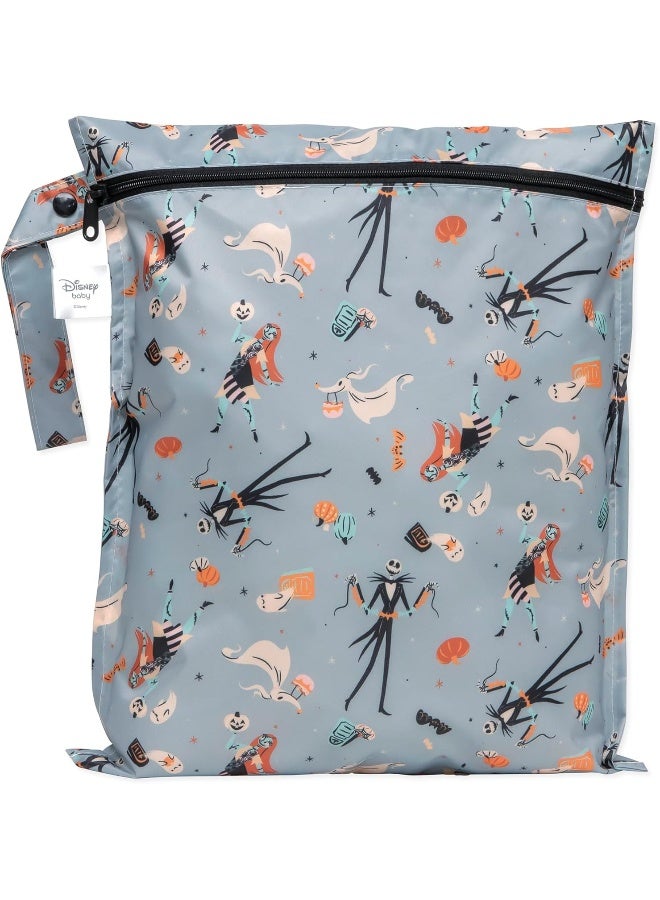 Bumkins Disney Waterproof Wet Bag for Baby, Travel, Swim Suit, Cloth Diapers, Pump Parts, Pool, Gym Clothes, Toiletry, Hook to Stroller, Daycare, Zipper Reusable Packing - Image 1