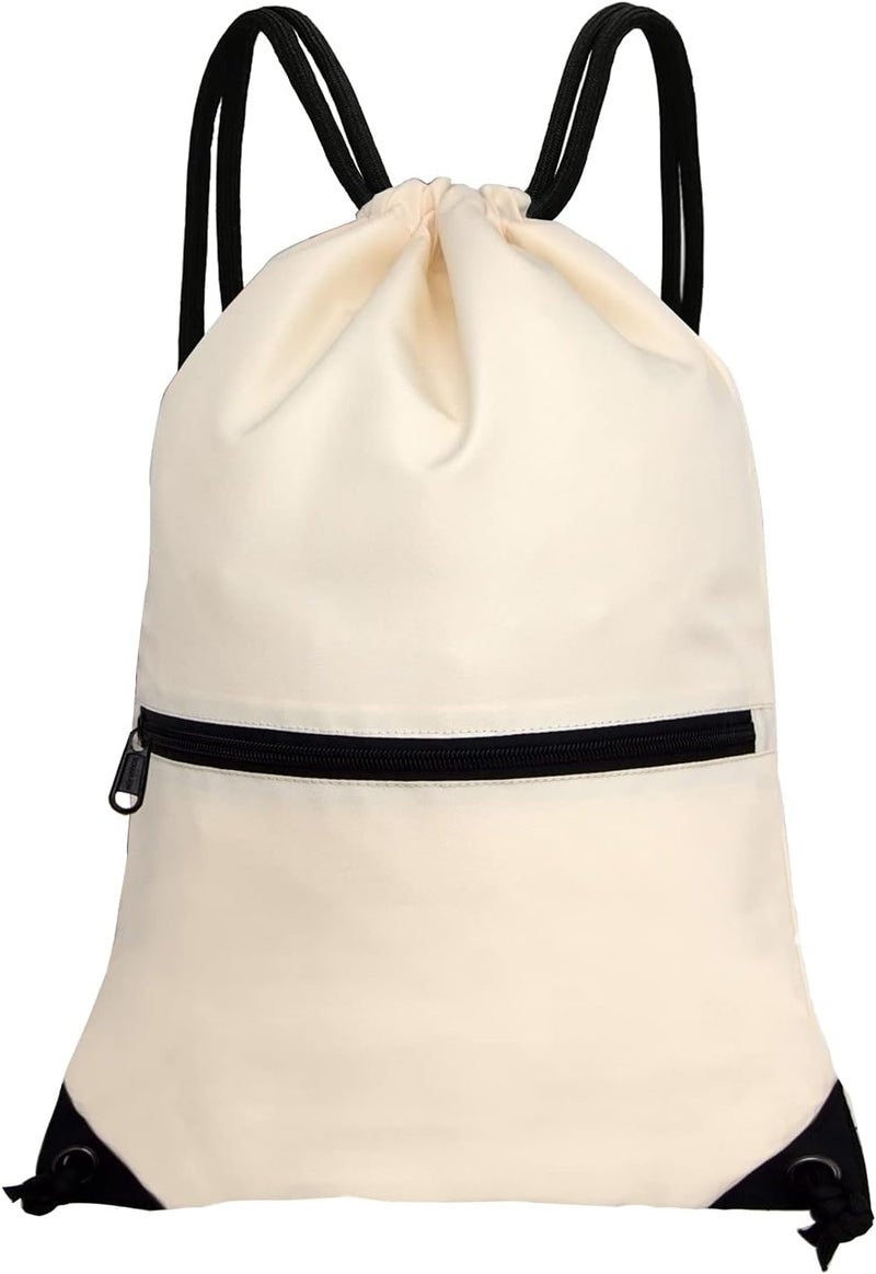 HOLYLUCK Drawstring Backpack Bag Sport Gym Sackpack - Image 1