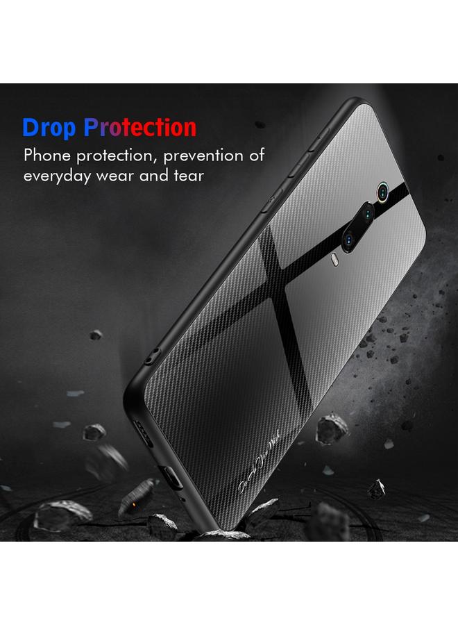 إيروريكس جراب لهاتف Xiaomi Redmi K20 / K20 Pro / 9T جراب واقٍ من الزجاج المتدرج الملمس - Image 4