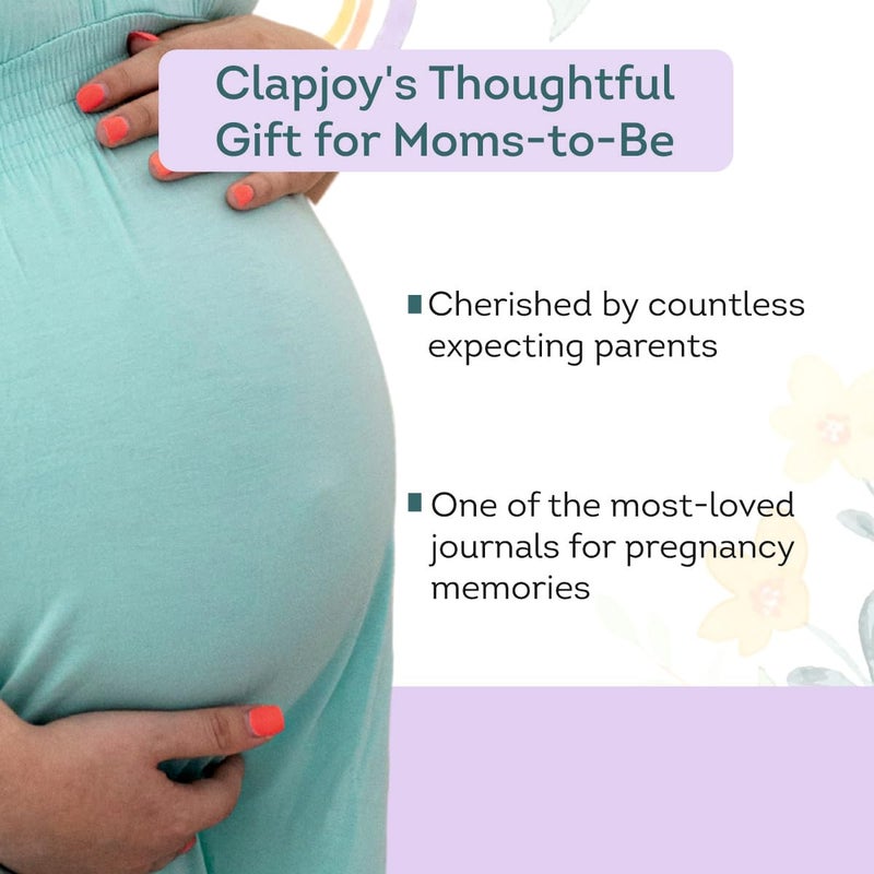 Clapjoy My Pregnancy Journal | My Baby Bump Story |Lovely Gift for First Time Moms - The Perfect Planner to Track Your Little Ones Life-Changing Journey - Image 2