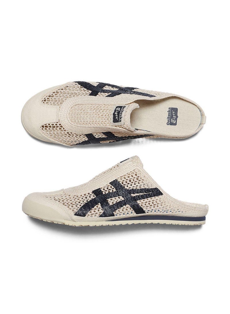 Onitsuka tiger Sabot Slip-On Sandals Beige/Navy Blue Green - Image 3
