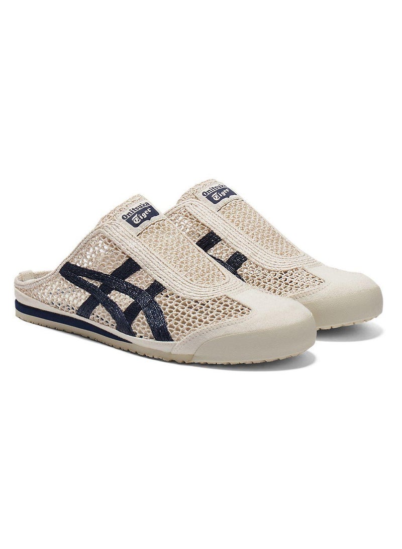 Onitsuka tiger Sabot Slip-On Sandals Beige/Navy Blue Green - Image 1