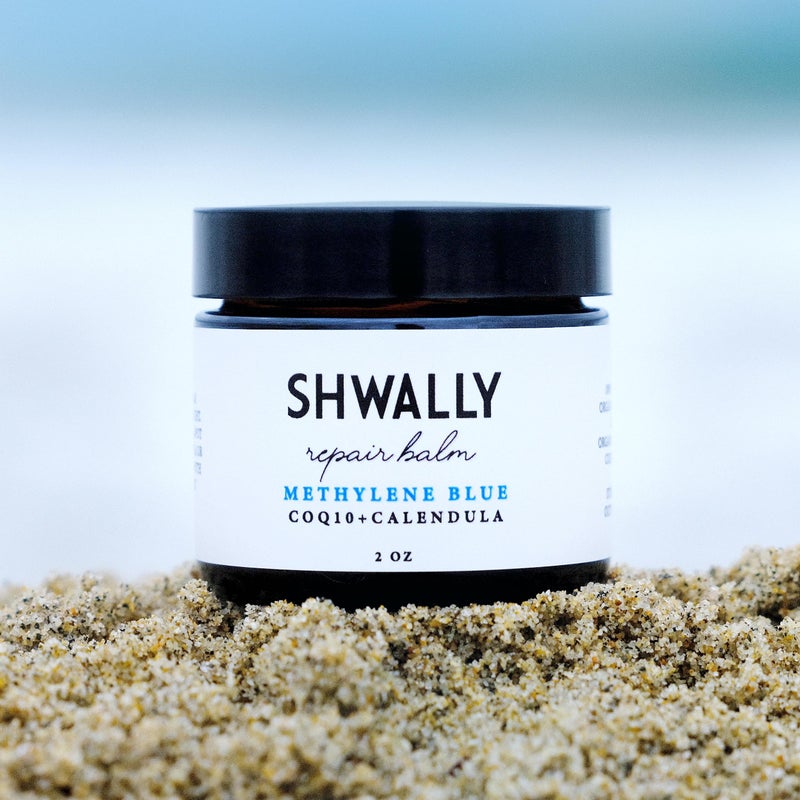 Shwally Tallow & Methylene Blue Anti-Aging Face Moisturizer â€“ With Vitamin C, CoQ10 & Squalane â€“ Minimizes wrinkles & Improves Collagen Production (2 Oz, Not Scented) - Image 1