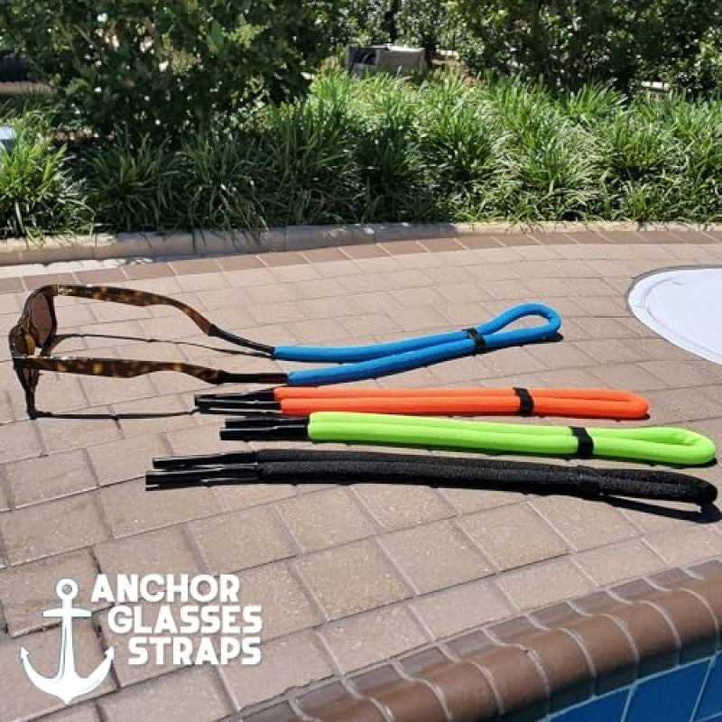 Floating Sunglass Strap: 4 Colors Quick-Dry Polyester Adjustable Eyewear Retainer - Buoyant High-Visibility Floating Glasses Strap for Water Sports, Kayak Fishing, Outdoor Enthusiasts - Image 4