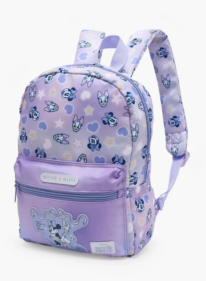 ديزني Minnie Mouse School Backpack For Girls 8-13 Years With Adjustable Straps - 17 Inches - 22x27x27 CM