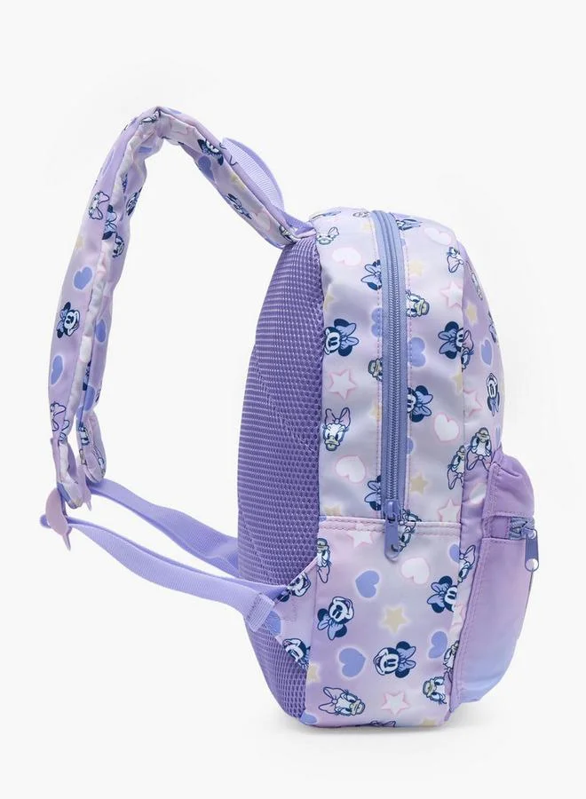 Disney LILAC Minnie Mouse School Backpack For Girls 8-13 Years With Adjustable Straps - 17 Inches - 22x27x27 CM for Women | Best Price UAE