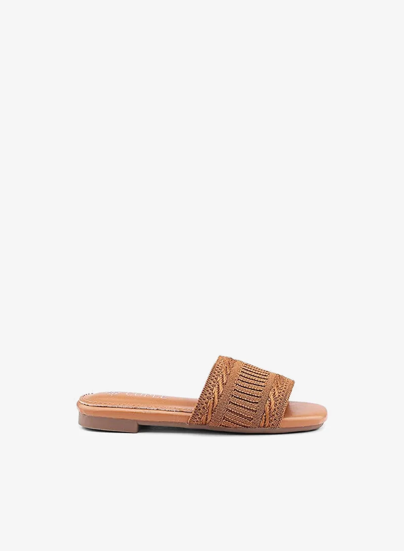 Cuple Girls Flat Slides