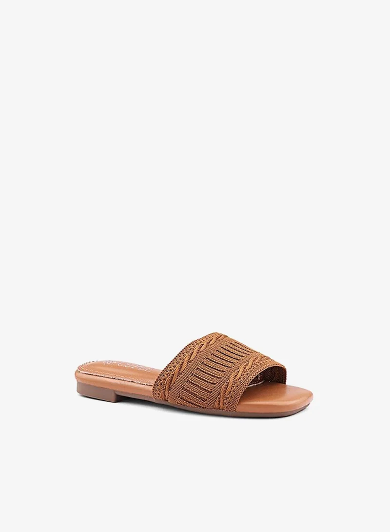 Cuple Girls Flat Slides