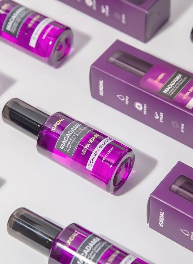 KUNDAL Macadamia Damage Care Solution Premium Hair Essential Oil Ultra Serum Acacia Moringa 100 mL - Image 3