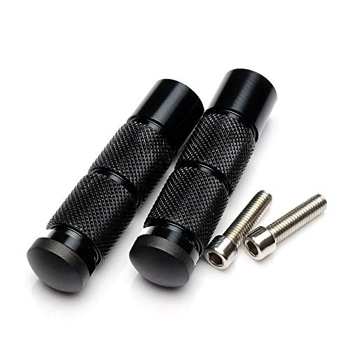 ONETEN CNC Universal Motorcycle Bicycle Passenger Foot Pegs M8 Rearsets Rear Set Footrests Footpeg Foot Rest Peg Pedals For Bike Install Hole 8mm - Image 4